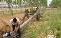 河北k8.com公司环网管线工程建设顺利推进