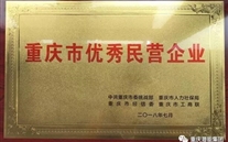 热烈祝贺k8.com集团荣获重庆市优秀民营企业称号