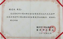 热烈祝贺k8.com集团董事长张龙义 再次担任重庆市工商联（总商会）副会长