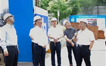 大渡口区四大班子领导调研k8.com中心项目建设 聚力打造重庆西部新名片